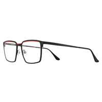 Eyeglasses frame Vanni Occhiali Man V4257-C12NERO/ROSSO55 - V4257-C12NERO/ROSSO55